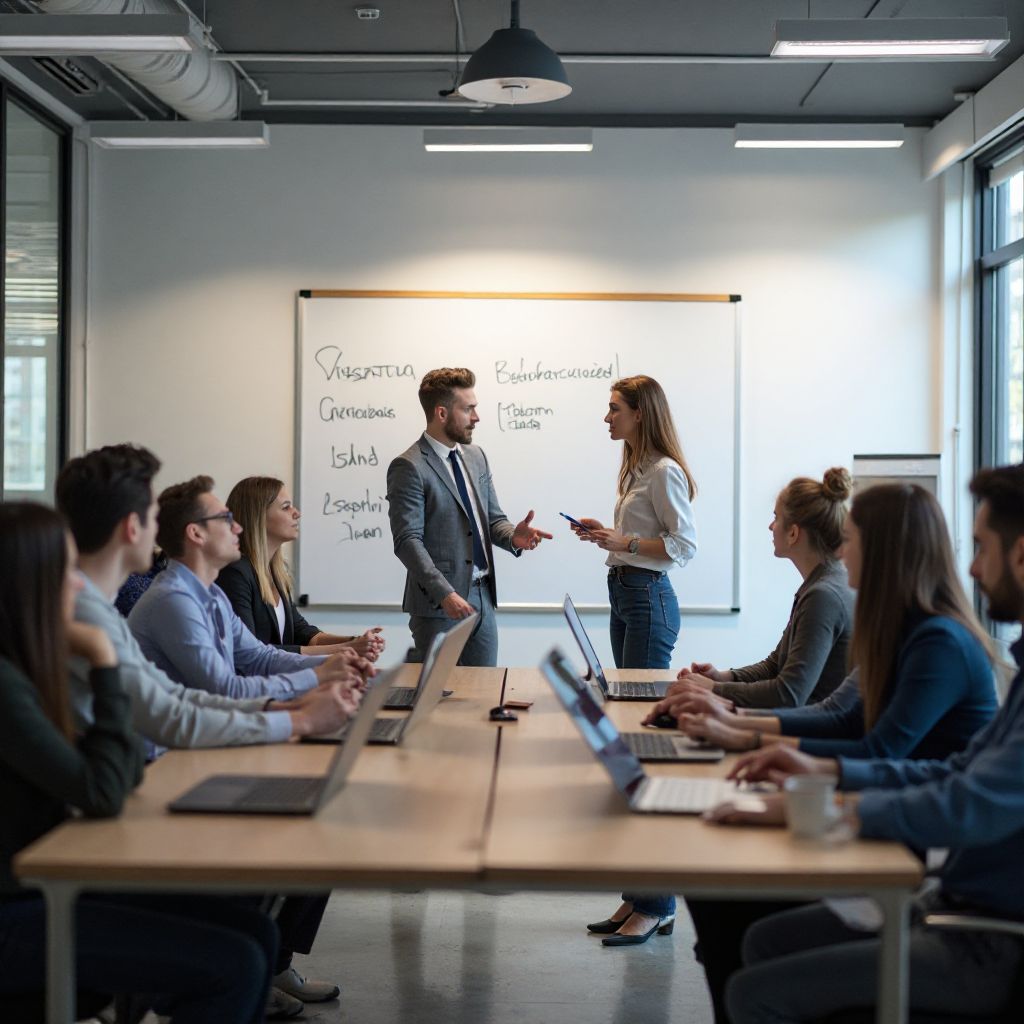 Sessione di mentorship con esperti del settore